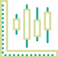 Candlestick Chart Vector Icon