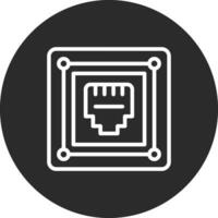 Telephone Socket Vector Icon