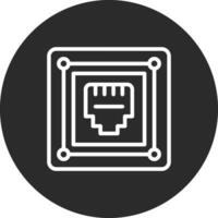 Telephone Socket Vector Icon