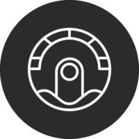 Robot Vaccum Vector Icon