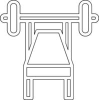 Bench Press Vector Icon