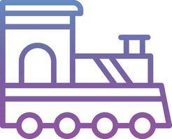 Locomotive Vector Icon