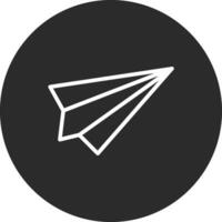 Paper Plane Vector Icon