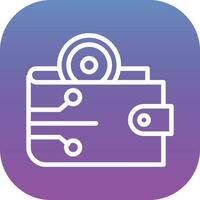 Digital Wallet Vector Icon
