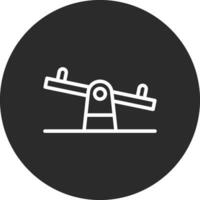 Seesaw Vector Icon