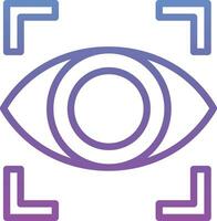 Eye Scanner Vector Icon
