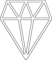 Diamond Vector Icon