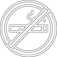 No Smoking Vector Icon