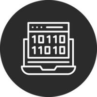 Binary Code Vector Icon