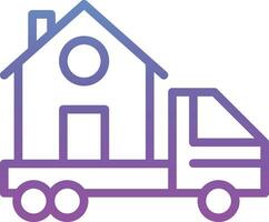 House Relocation Vector Icon