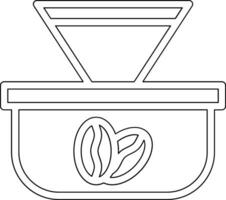 Coffee Filter Vector Icon