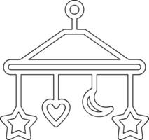 Baby Mobile Vector Icon