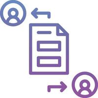 File Sharing Vector Icon