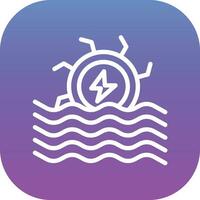 Hydro Power Vector Icon