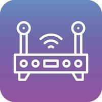 Wifi Router Vector Icon