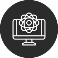 Quantum Computing Vector Icon