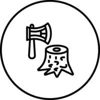 Deforestation Vector Icon