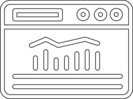 Website Traffic Vector Icon