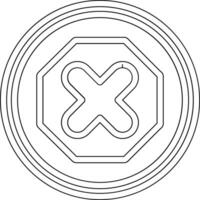 AD Blocker Vector Icon
