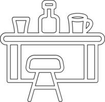 Bar Counter Vector Icon