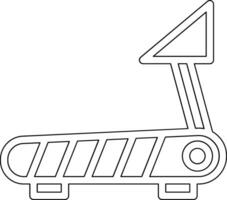 Treadmill Vector Icon