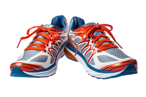 AI generated Sporty Running Shoes on transparent background. png