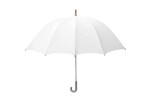 AI generated Blank Umbrella Mockup on transparent background. png