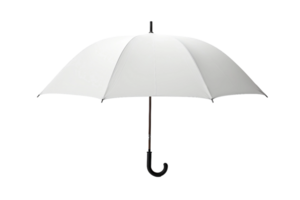 AI generated Blank Umbrella Mockup on transparent background. png