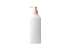 AI generated Skincare Lotion Bottle Mockup on transparent background. png