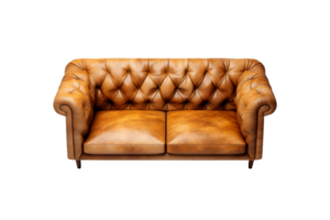 AI generated Top-View Lounge Sofa on transparent background. png