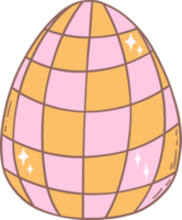 Groovy Pasqua uovo png