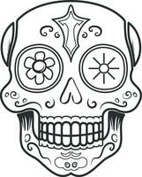 deceased, skull without background vector