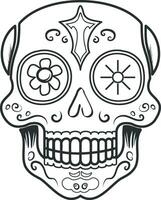 deceased, skull without background vector