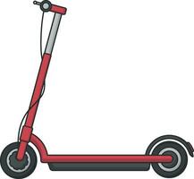 electric scooter vector