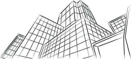 sketch of building vector