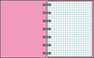 notepad without background vector