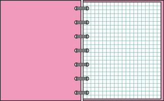 notepad without background vector