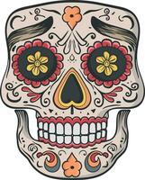 deceased, skull without background vector