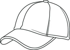 béisbol gorra vector ilustración
