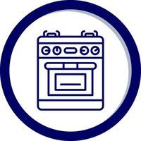 Gas Stove Vector Icon