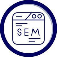 Sem Vector Icon