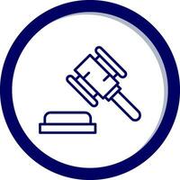 Gavel Vector Icon