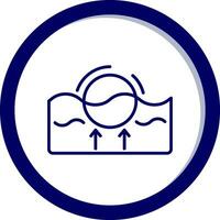 Float Vector Icon