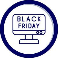 Black Friday Vector Icon