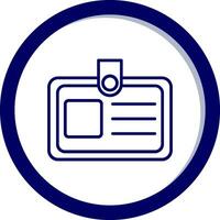 Identification Card Vector Icon