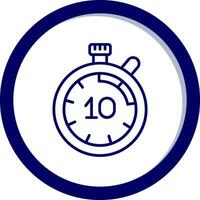 Stopwatch Vector Icon