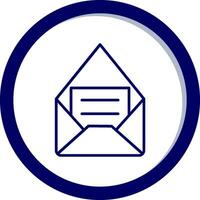 icono de vector de correo