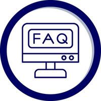 Faq Vector Icon