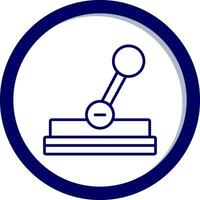 Control Lever Vector Icon