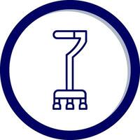 Walking Stick Vector Icon